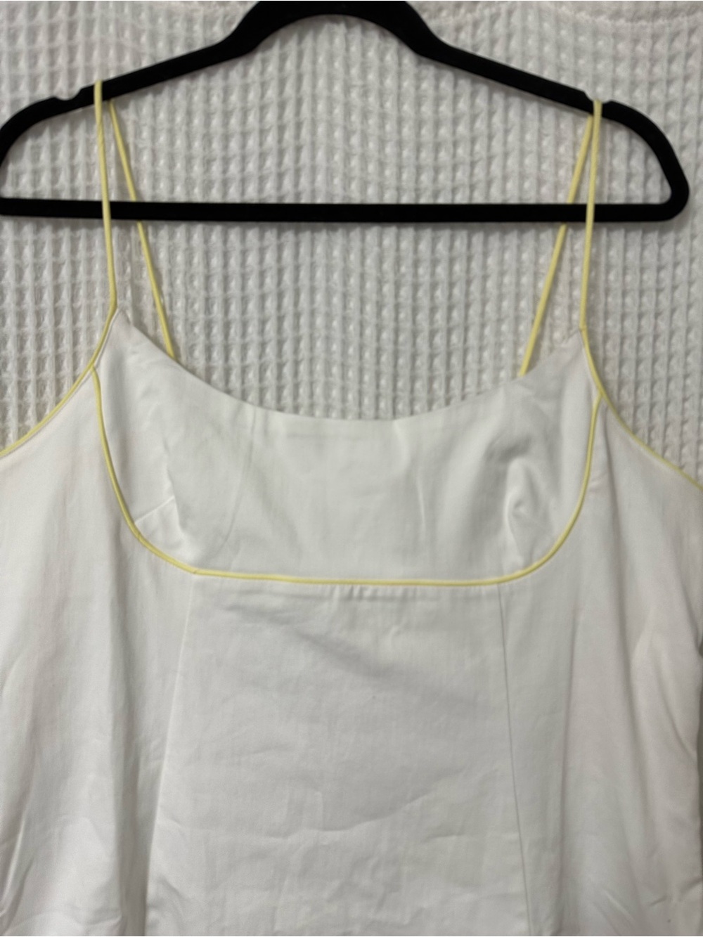 ASOS Mini Dress With Yellow Trim - Picture 2 of 7